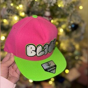 Baseball Lifestyle 101 Cotton Candy Snapback – Sour Apple (NWT)